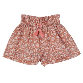 Short Girl Tahiti Corail/Ecru