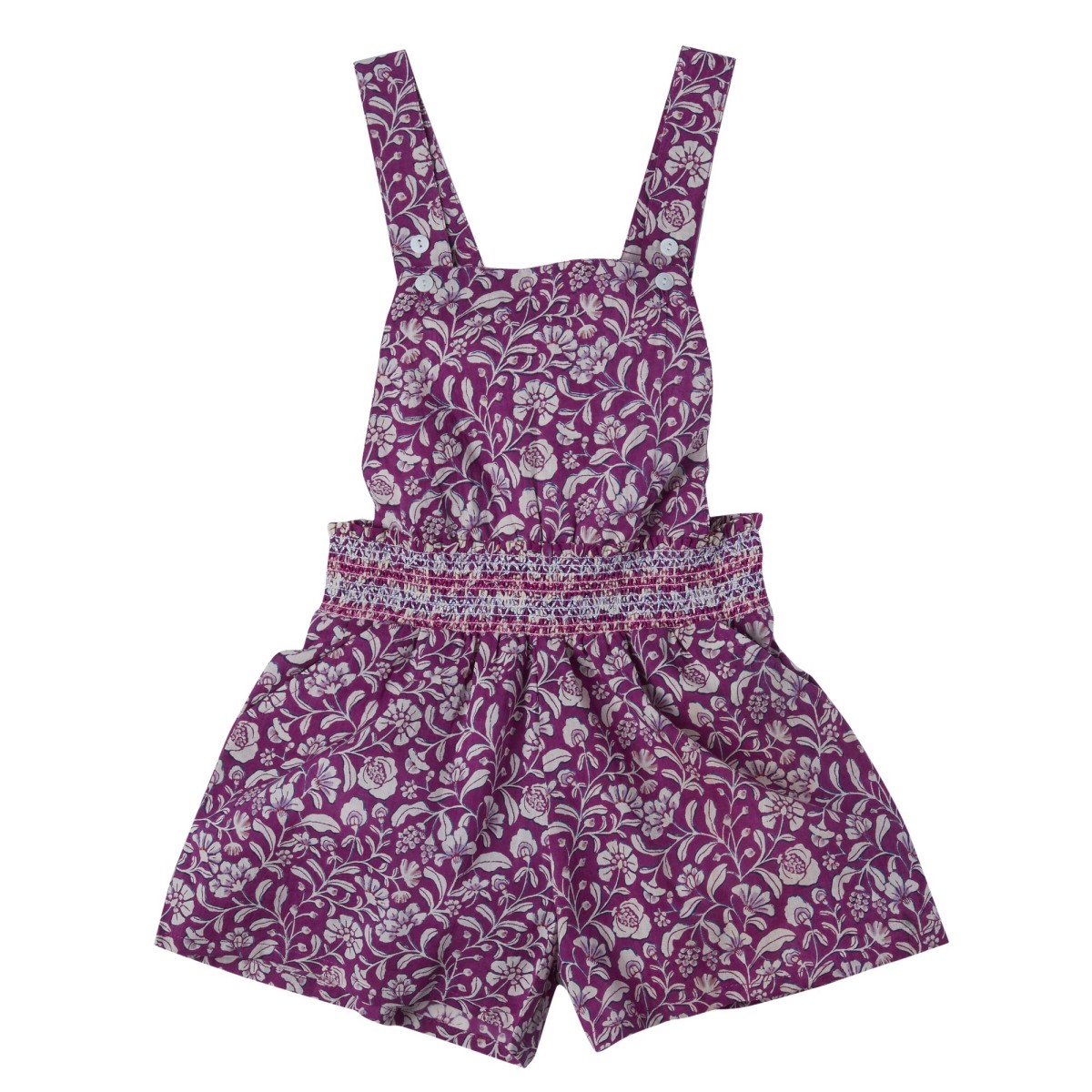 Bohemian Floral Girl Overall - Bonheur du Jour