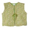 Girl waistcoat Cherry Vert Olive