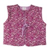 Girl Waistcoast Cherry Violet