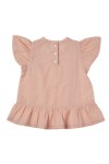 Blouse romantique fille avec ses volants pour swinger