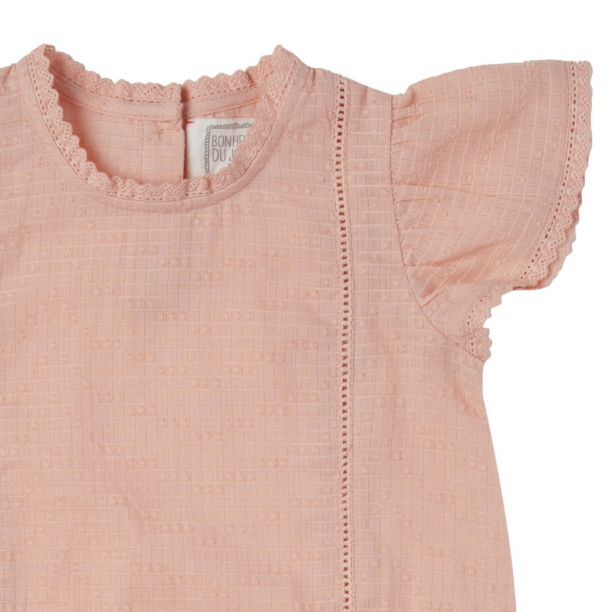 Blouse romantique fille avec ses volants pour swinger