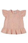 Blouse romantique fille avec ses volants pour swinger