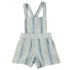 Overall Louis rayures Bleu/Ecru