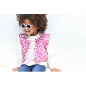 Gilet Fille Cherry Violet