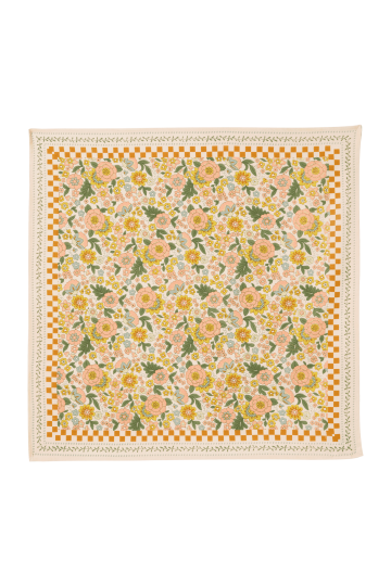 Small Indian Scarf - Amaia Rose/Corail - Bonheur du Jour