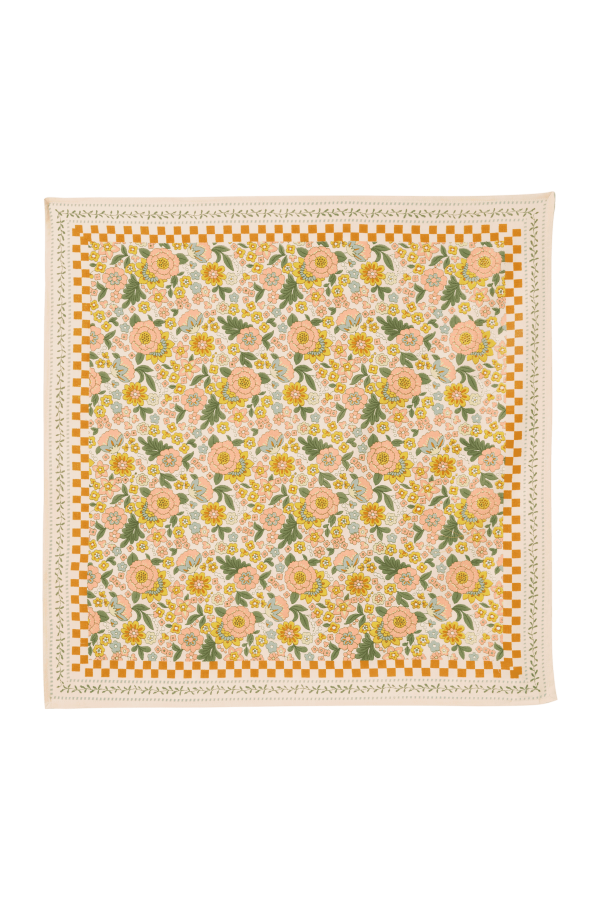 Foulard Indien Enfant - Amaia Rose/Corail - Bonheur du Jour