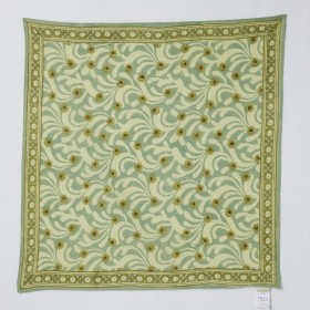 Foulard Indien - Poppies Blue Green