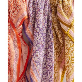 Foulard Indien Enfant - Iris Violine