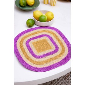 Set de table - Multico Violet Naturel