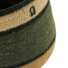 Panier - Petits carrés Verts - 20 cm