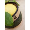Baskets in seagrass in a bohemian style