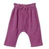 Pantalon bébé en velours Rose