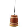 copy of Bohemian braided hanging lamp in sea rush