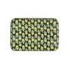 copy of Bohemian chic tray with enameled metal flowers