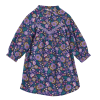 Robe fille imprimée fleurs Indigo