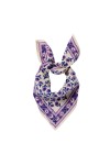 Petit Foulard Indien - Awisha Cassis