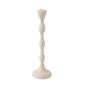 Bougeoir Solar - 31 cm - Écru