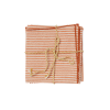 Set of 2 Table Mats - Rayures Pumpkin