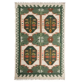Carpet Maya - 160 x 230 cm - Ecru Green