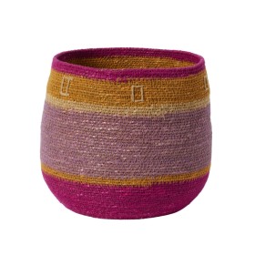 Basket - Petits carres Violine - 22 cm