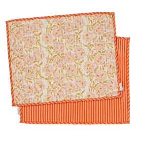Set of 2 Table Mats - Petunia Rose