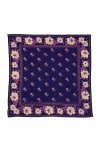 Small Indian Scarf - Nur Violine Indigo