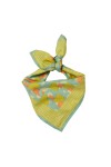 Petit Foulard Indien - Love Mon Coeur Blue Green