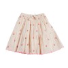 Skirt Albi - Petal pink flowers