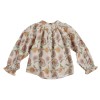 Blouse Noura - Pink flowers