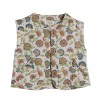 Sleveless vest Cherry - Pink/blue