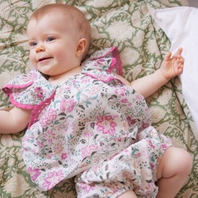 Bloomer Maudinette - Fleurs rose