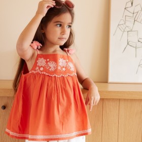 Top Corsia - Mandarine