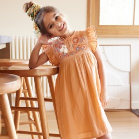 Robe Cordelia - Abricot