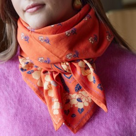 Foulard Indien - Nur Clémentine