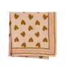 Foulard Indien - Coeur Sauvage Rose