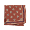 Foulard Indien - Coeur Sauvage Terracotta