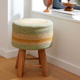 Tabouret - Vert Ecru