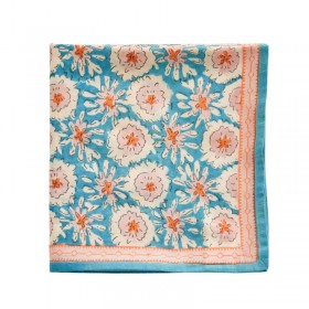 Foulard Indien - Margote Bleu