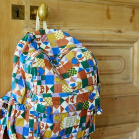 Biscotto backpack - Patchy Blue