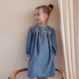 Robe Agatha - Bleu