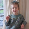 Blouse Kumo - Bleu / Vert