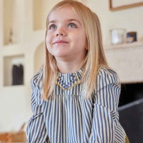 Blouse Felicie - Blue / White Stripes