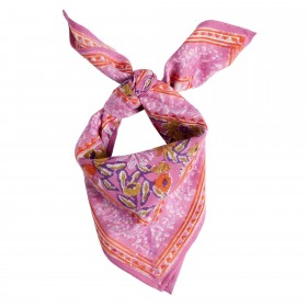 Foulard Indien Enfant - Meera Orchidée