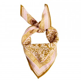 Foulard Indien Enfant - Iris Olive