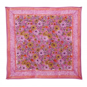 Foulard Indien Enfant - Meera Orchidée