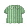 Blouse Lisette - Green Gingham