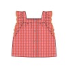 Blouse Livy - Vichy Rose