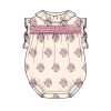 Barboteuse Blossom - Rose