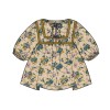 Blouse Carolyn - Ecru/Bleu
